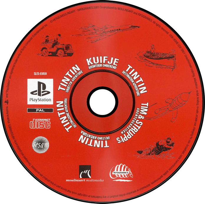 Tintin Destination Adventure media 6 for Playstation